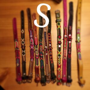 Leder-Halsband aus Mexiko - Grösse S