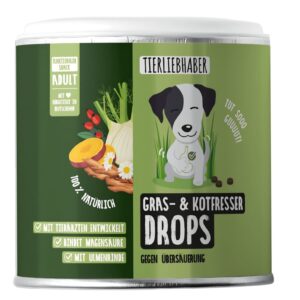 Gras & Kotfresser Drops - Hunde
